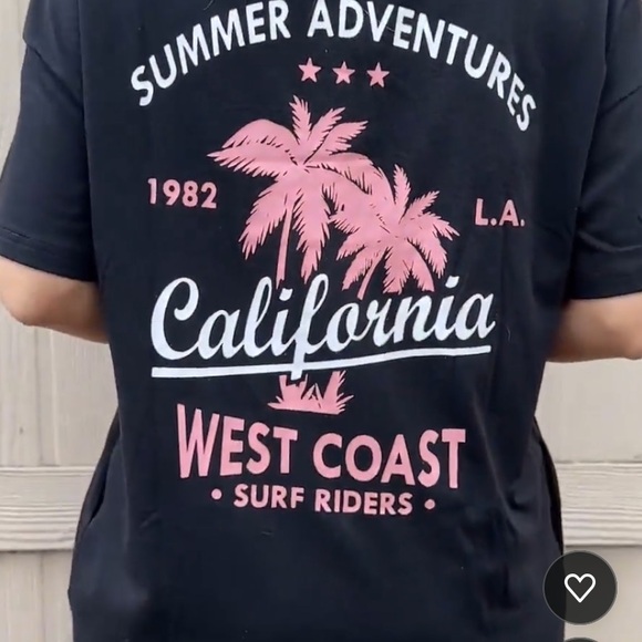 Hotouch Dresses & Skirts - NEW- California Black Women's Short Sleeve Teeshirt Dress